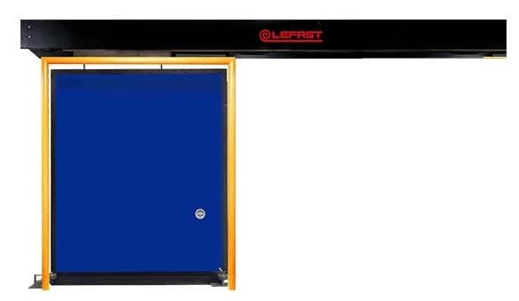 High-speed sliding cold-storage door