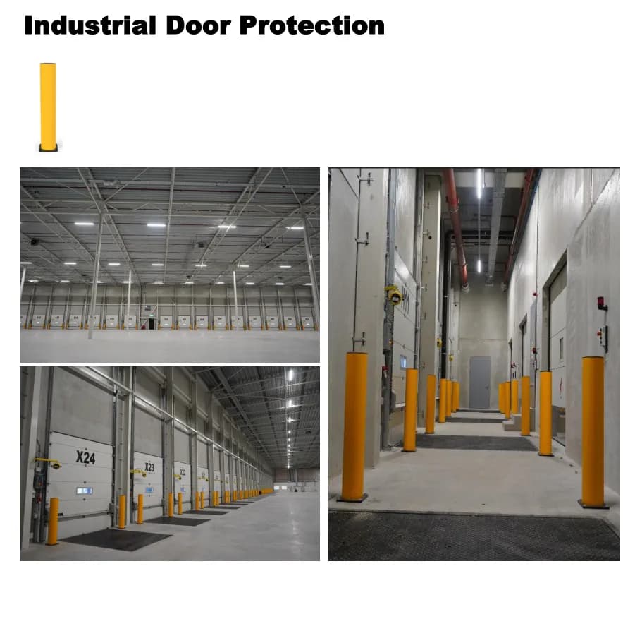 Bolardos para accesos y equipamiento