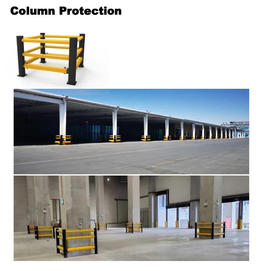 Protección de columnas y paneles